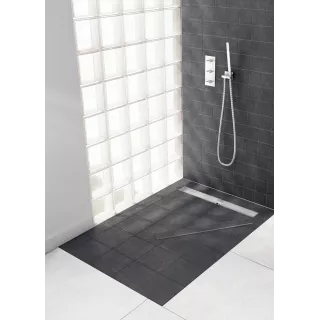Schedline Brodzik podpytkowy Stabilsound Plus® 90x100x5/12,5 cm, prostokątny 10ST.4S4-90100/OLKB