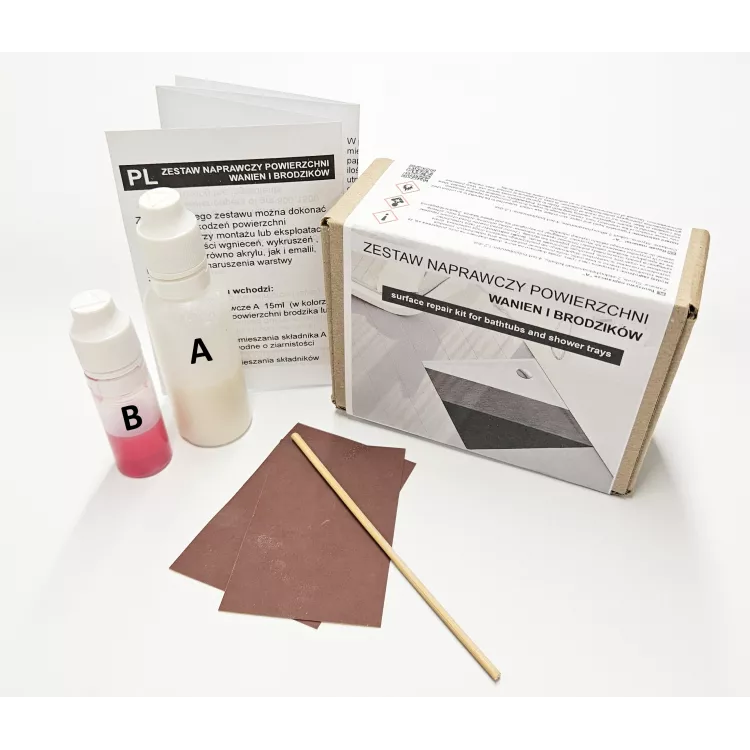 Schedline Zestaw naprawczy Acryl Quick Repair Anthracite Stone SZN1/A/ST