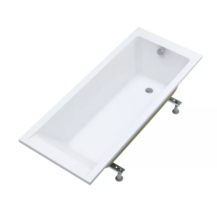 Schedline wanna akrylowa Stabilsound Plus® Milos 140x70x57 cm, prostokątna ze stelażem 3WSP.M1P-14070 Schedline wanna akrylowa Stabilsound Plus® Milos 140x70x57 cm, prostokątna ze stelażem 3WSP.M1P-14070