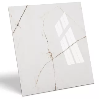 Prime Ceramics STATUARIO WINDY 60X60 (1,44) GLOSSY PD-LI-SW-0002 PRC