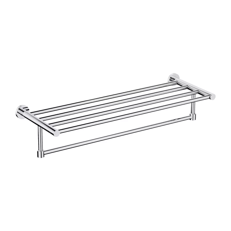 Omnires MODERN PROJECT półka na ręczniki, 60 cm, chrom połysk MP60920CR