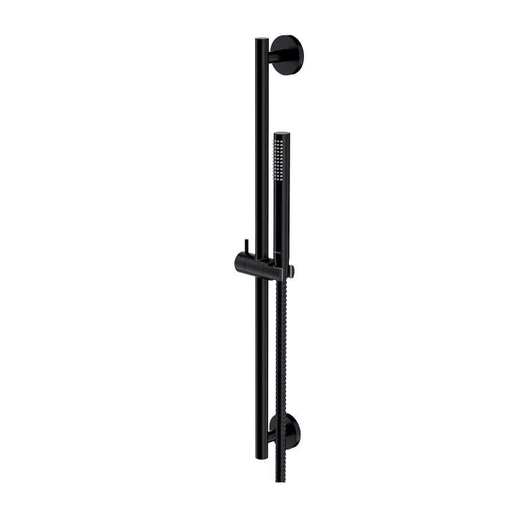 Omnires MICROPHONE zestaw prysznicowy suwany, czarny półmat MICROPHONE-SBL Omnires MICROPHONE zestaw prysznicowy suwany, czarny półmat MICROPHONE-SBL