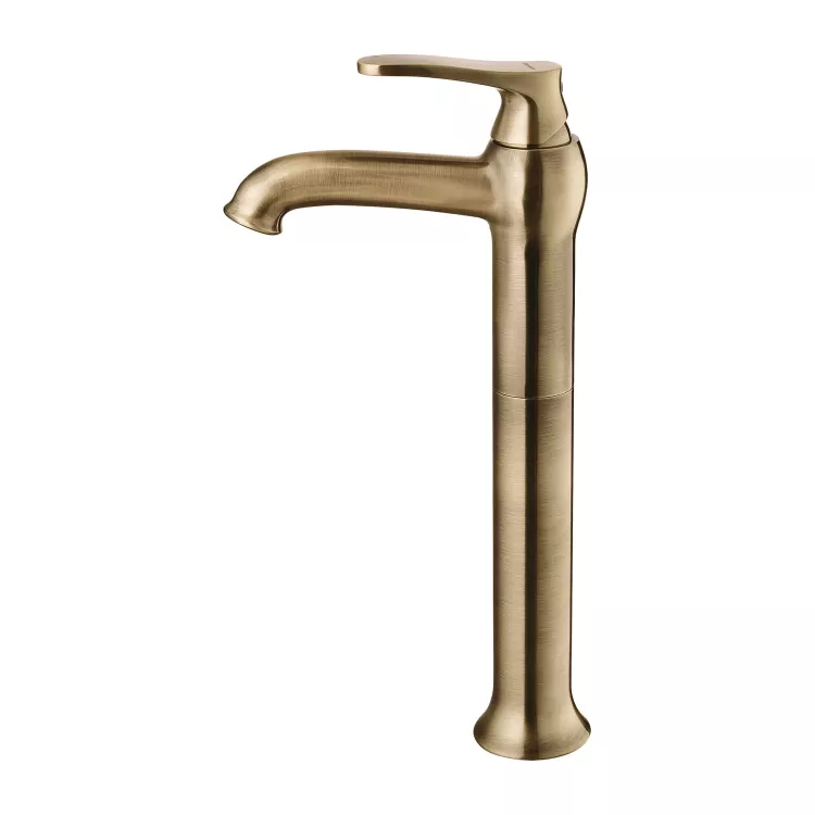Omnires ART DECO bateria umywalkowa wysoka, brąz antyczny szczotkowany AD5112BR