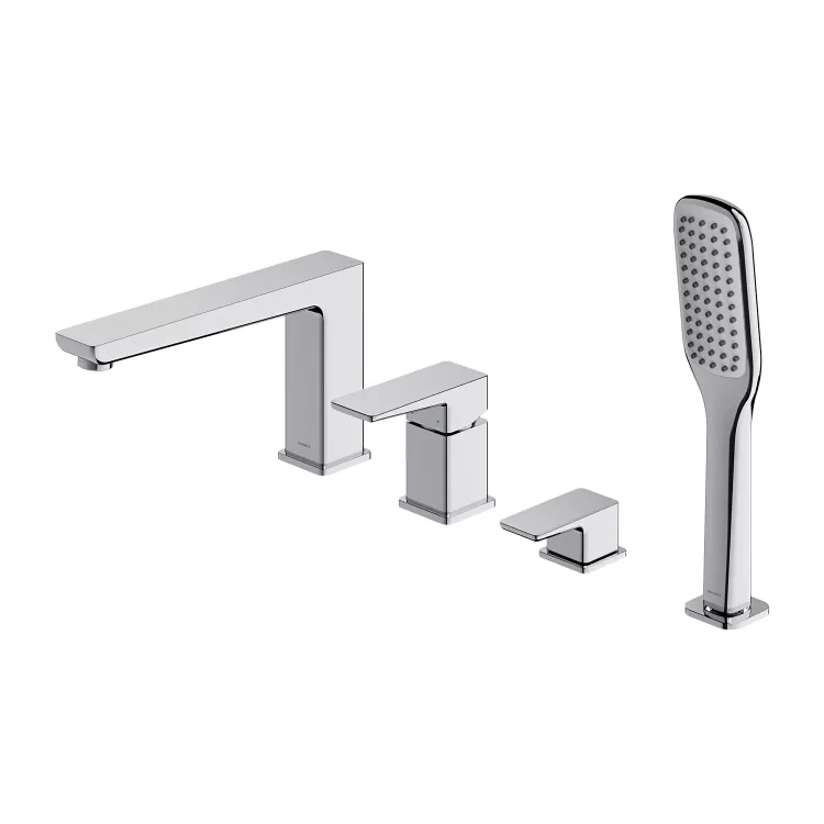 Omnires PARMA bateria wannowa 4-otworowa, chrom połysk PM7432CR Omnires PARMA bateria wannowa 4-otworowa, chrom połysk PM7432CR