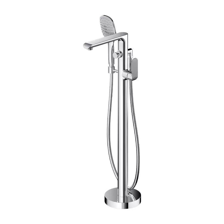 Omnires SACRAMENTO bateria wannowa wolnostojąca, chrom połysk SC2333XCR Omnires SACRAMENTO bateria wannowa wolnostojąca, chrom połysk SC2333XCR