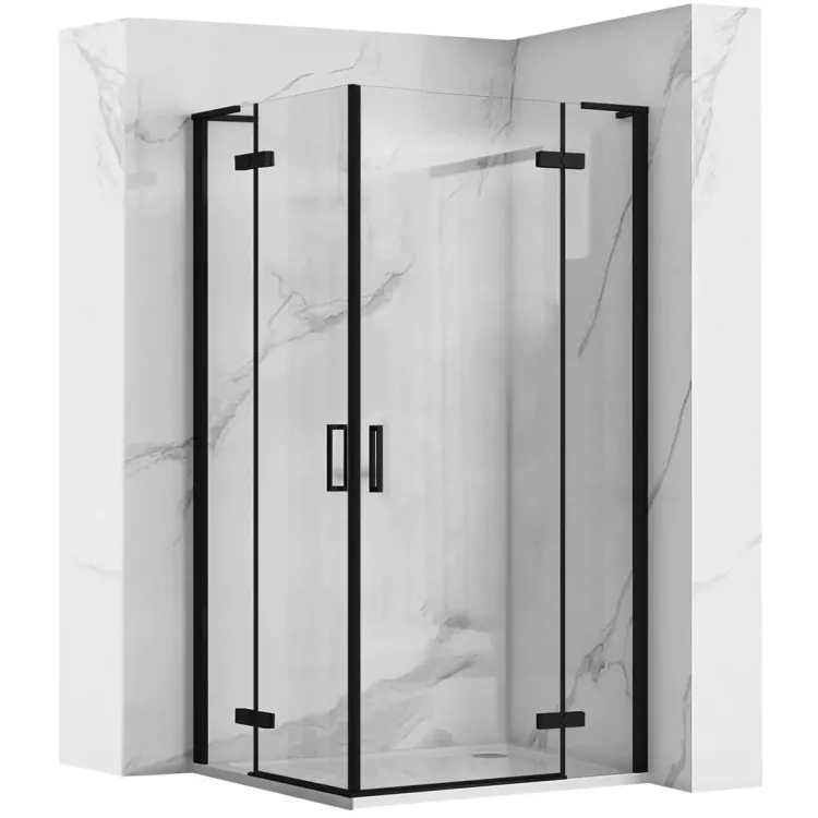 Rea KABINA HUGO BLACK 100x100 REA-K6602