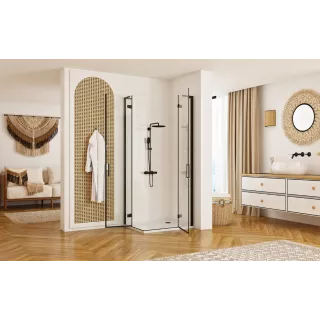 Rea KABINA HUGO BLACK 100x100 REA-K6602