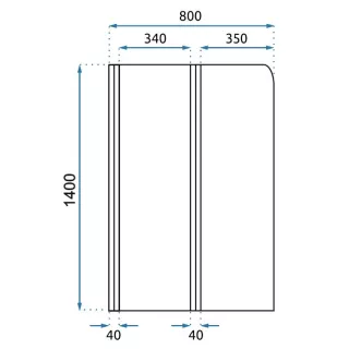 Rea PARAWAN WANNOWY AGAT CHROM 80 REA-W0700