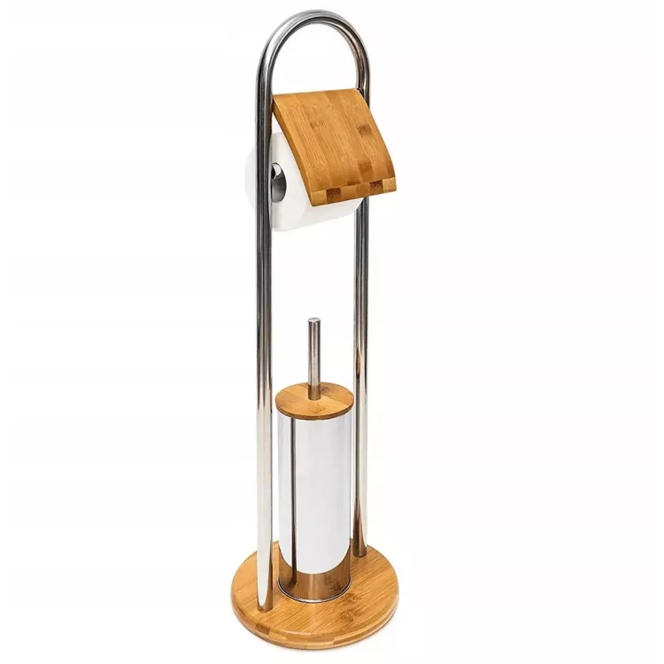 Rea STOJAK WC CHROM BAMBUSOWY 390228 HOM-07500 Rea STOJAK WC CHROM BAMBUSOWY 390228 HOM-07500