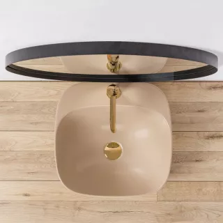 Rea UMYWALKA LUIZA 42 BEIGE MATT - NABLATOWA REA-U9607