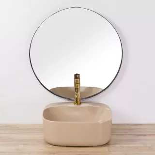 Rea UMYWALKA LUIZA 42 BEIGE MATT - NABLATOWA REA-U9607