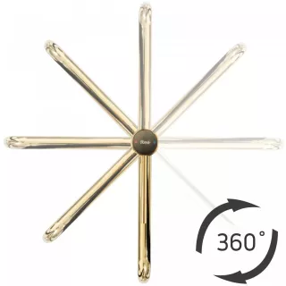 Rea BATERIA UMYWALKOWA LUGANO ZŁOTA WYSOKA REA-B5002