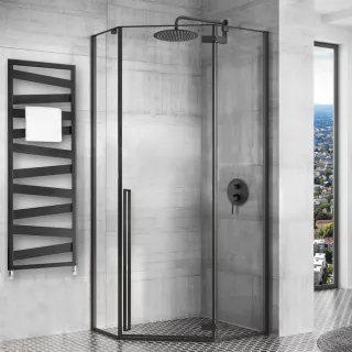 Rea KABINA DIAMOND BLACK 90x90 REA-K5622