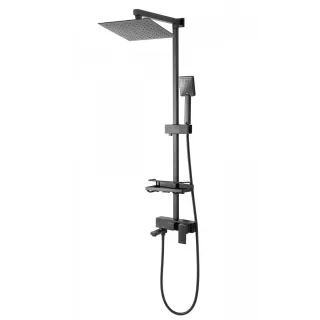 Rea ZESTAW NATRYSKOWY JACK CZARNY REA-P7009