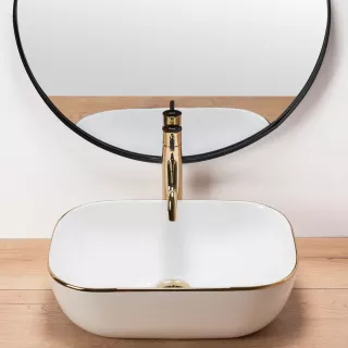 Rea UMYWALKA BELINDA GOLD EDGE - NABLATOWA REA-U8736