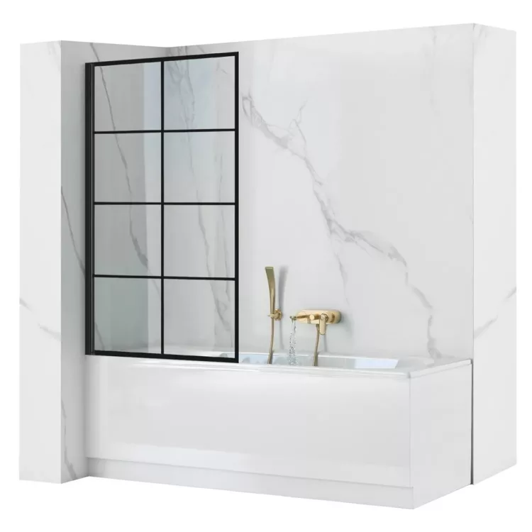 Rea PARAWAN WANNOWY LAGOS-1 FIX STAŁY BLACK 80 REA-K4561 Rea PARAWAN WANNOWY LAGOS-1 FIX STAŁY BLACK 80 REA-K4561