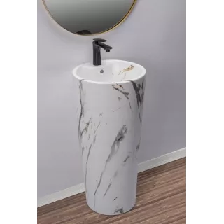Rea UMYWALKA BLANKA MARBLE - WOLNOSTOJĄCA REA-U8704