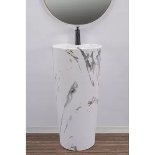 Rea UMYWALKA BLANKA MARBLE - WOLNOSTOJĄCA REA-U8704