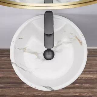 Rea UMYWALKA BLANKA MARBLE - WOLNOSTOJĄCA REA-U8704