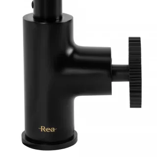Rea BATERIA UMYWALKOWA VERTIGO SIDE CZARNA WYSOKA REA-B8767