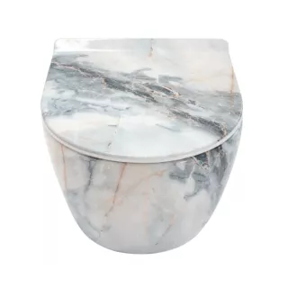 Rea WC - CARLOS RIMLESS GRANIT SHINY REA-C8002