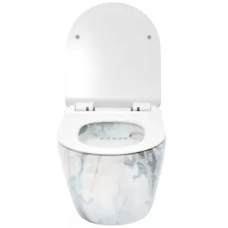 Rea WC - CARLOS RIMLESS GRANIT SHINY REA-C8002