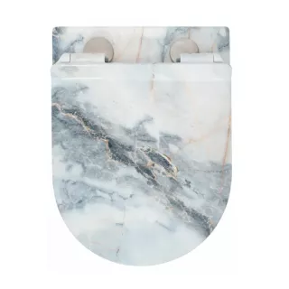Rea WC - CARLOS RIMLESS GRANIT SHINY REA-C8002