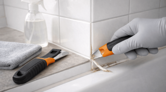 Jak i czym usunąć silikon z płytek ceramicznych?